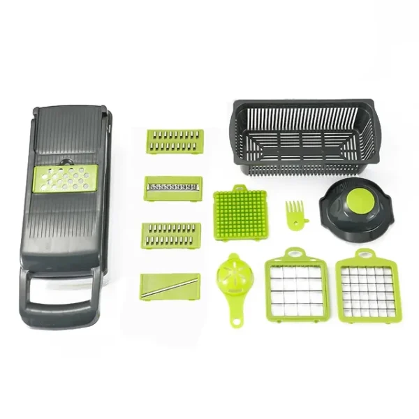 14/16 in 1 Multifunctional Vegetable Chopper Onion Chopper Handle Food Grate - Image 3