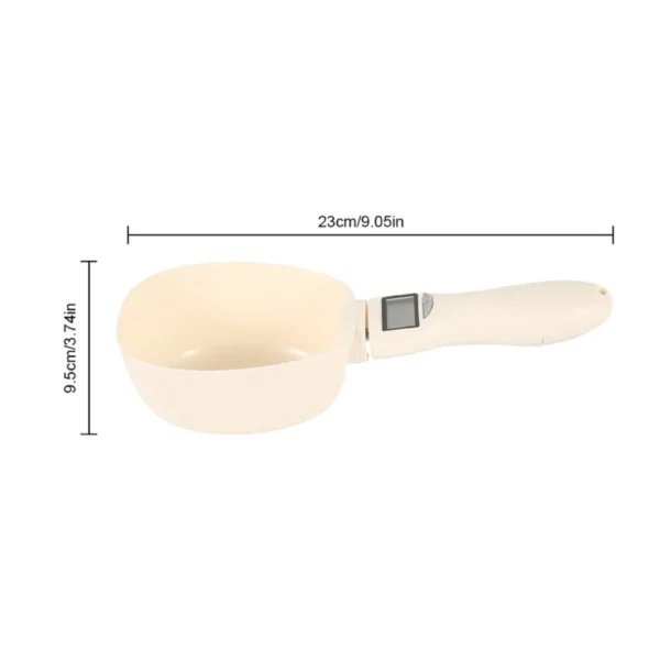 Electronic Weighing Scale for Pet Food LED Display Kitchen Scale Spoon - Image 2