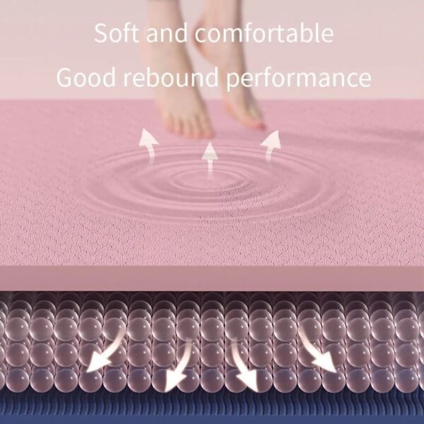 Double-Sided Non Slip Eco Friendly Yoga Mat - Image 2