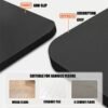 2Meter Longer Yoga Mat Men's Special High-Quality Fitness Pilates Exercise - Image 2