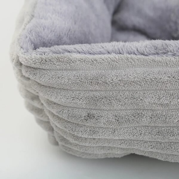 Plush Square Pet Bed for Dogs and Cats - Image 3