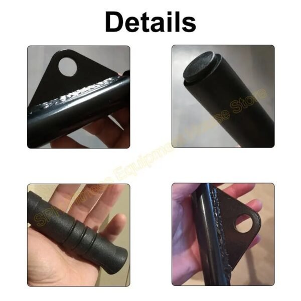 Home Gym Lat Pull Down and Seated Row Bar Attachment - Image 5