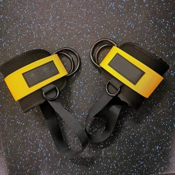 Padded Ankle Strap with D-Ring for Leg and Butt Exercises - Image 2