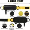Padded Ankle Strap with D-Ring for Leg and Butt Exercises - Image 3